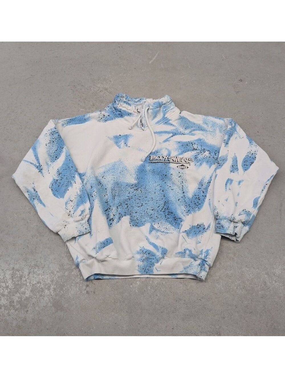 Vintage 90s Body Sweats Inc Dixie Cup Tie Dye Sweater